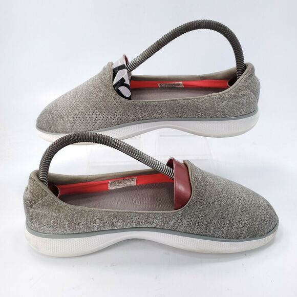Skechers Gostep Lite Dynamic Athletic Walking Shoe Womens Size 7.5 14475 Gray - Picture 5 of 9